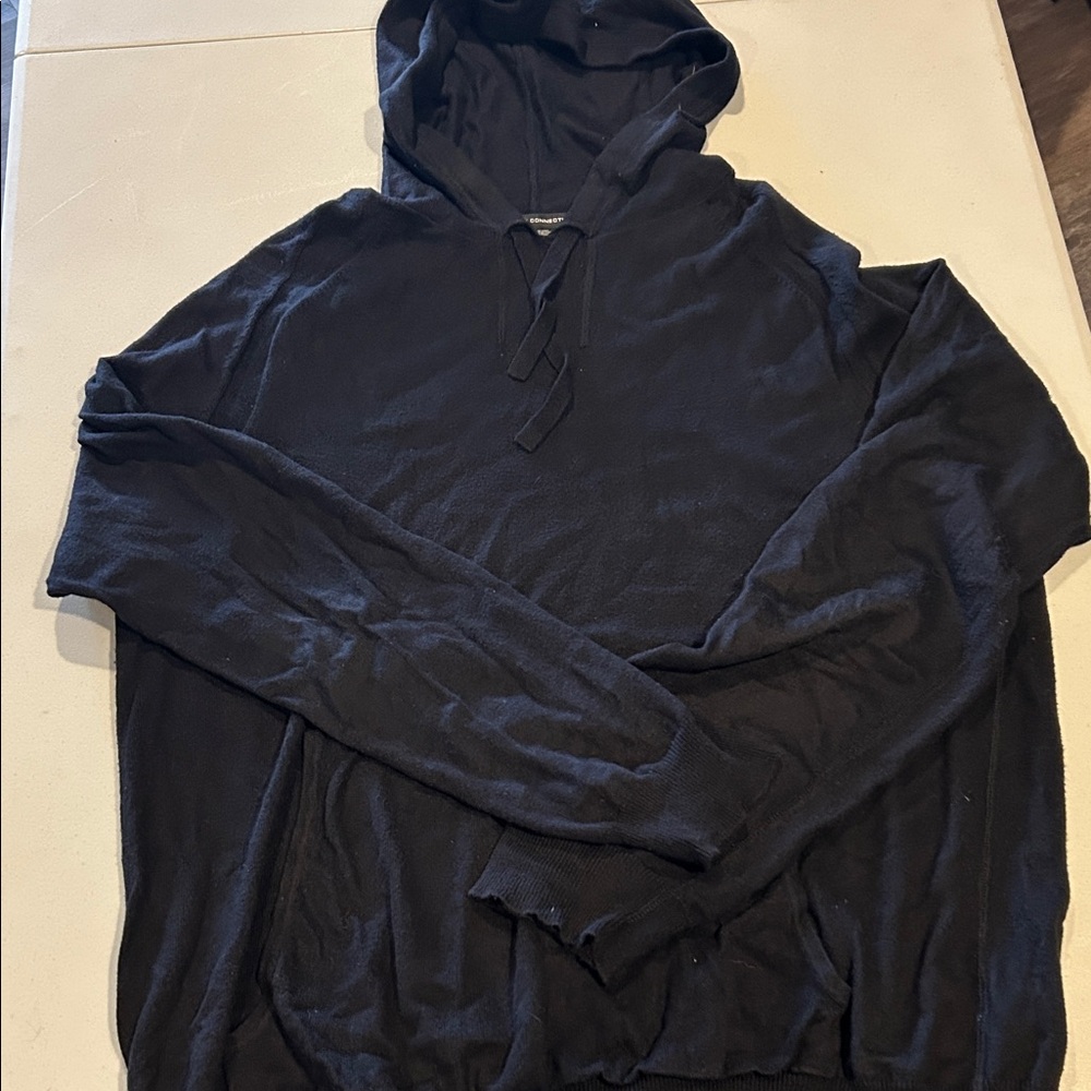 French Connection Men's Navy Hoodie